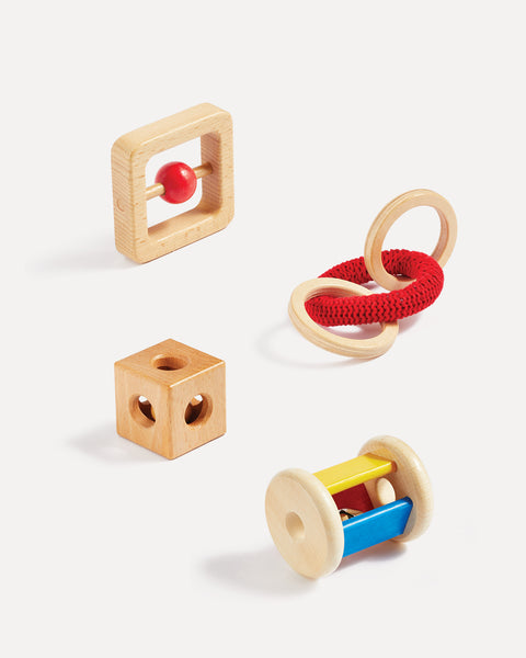 Montessori Rattle Set